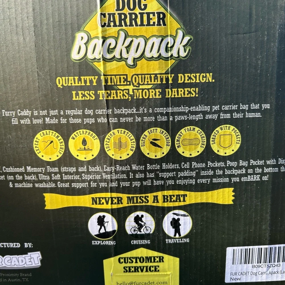 Dog Carrier Backpack – Perfect for Hiking, Travel & Small Dogs